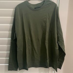 Men’s green medium Pacsun long sleeve Tee shirt